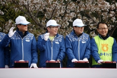 경주 벚꽃마라톤대회 참가