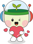 하트를 들고 있는 코라