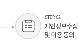 step2 개인정보수집 및 이용동의