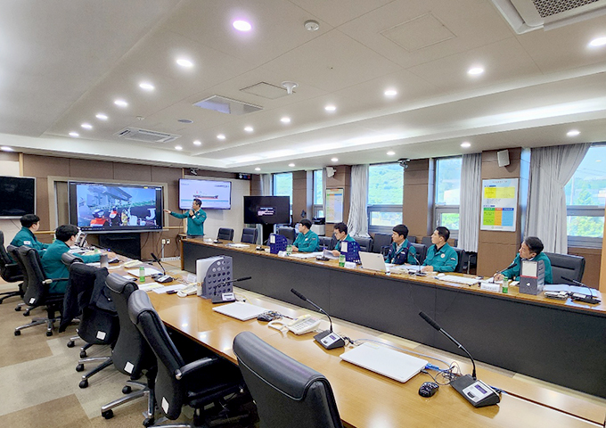 방폐물 운반 비상 대응훈련 시행